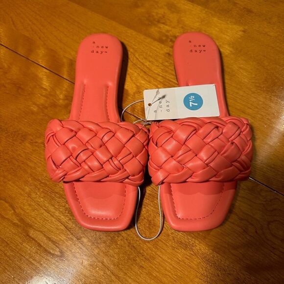 Women's Carissa Slide Sandals - A New Day size 7.5 NWT - Picture 2 of 4